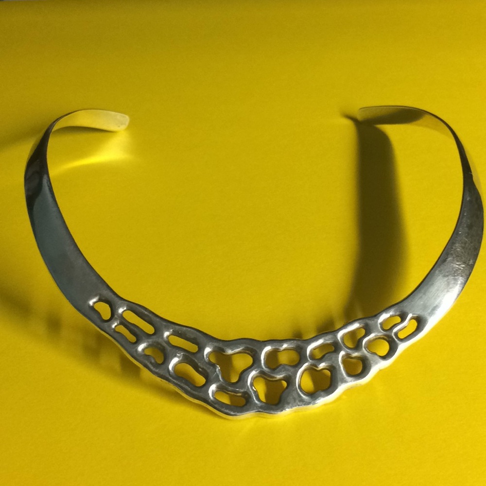 Vintage Taxco Sterling Silver Choker